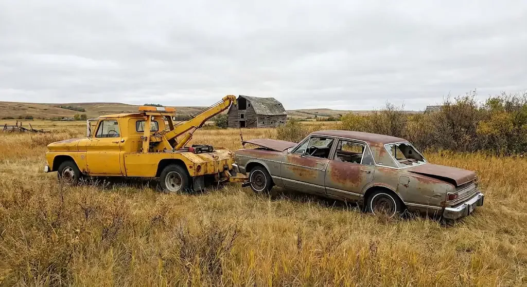 Winnipeg free scrap car pickup service