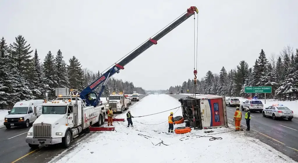 Winnipeg heavy equipment towing service